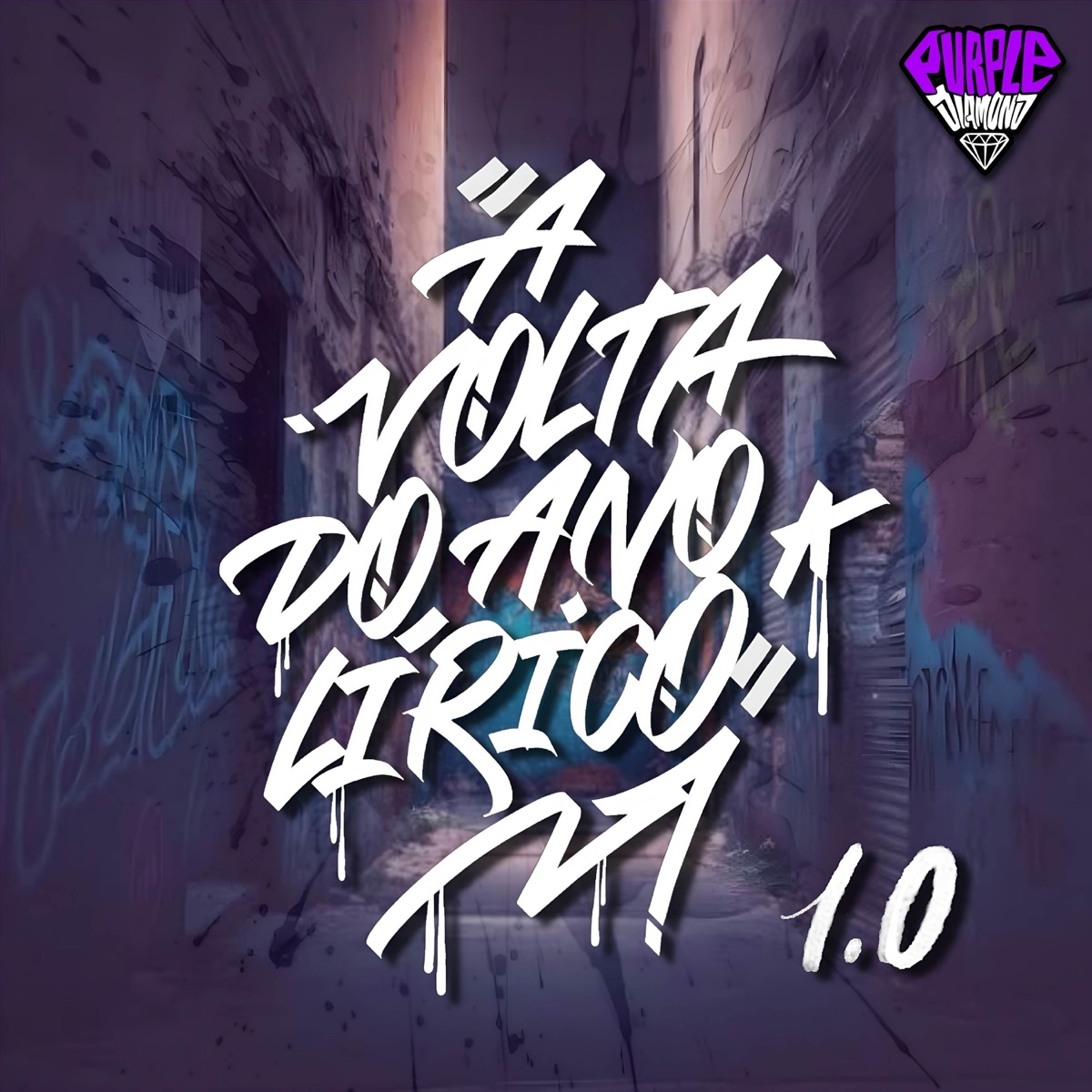 A volta do ano lírico 1.0 (Cena rude) [feat. Don Capuccino & Stencyone] - Single by ZAG, Enidê MC & MC Oz album cover