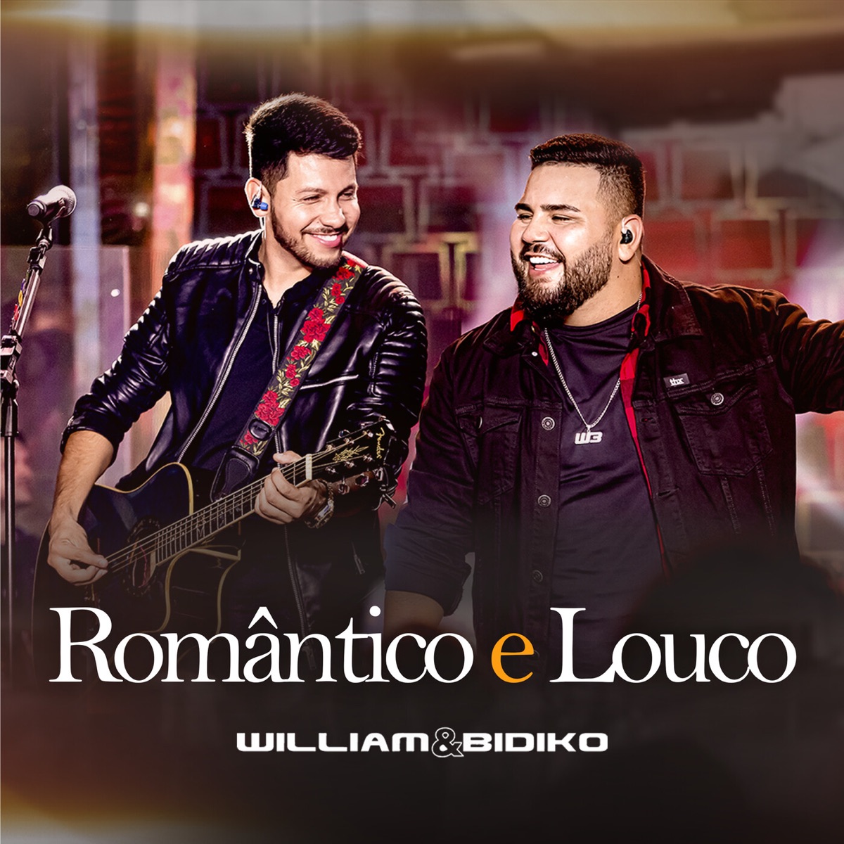 Romântico e Louco (Ao Vivo) - Single by William & Bidiko album cover