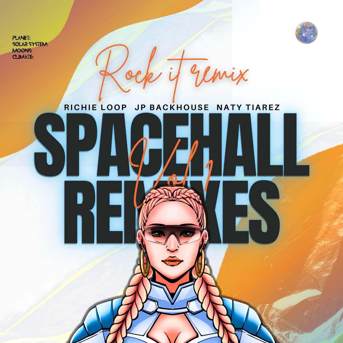 Rock it (Naty Tiarez remix) - Single by Richie Loop, JP Backhouse & Naty Tiarez album cover