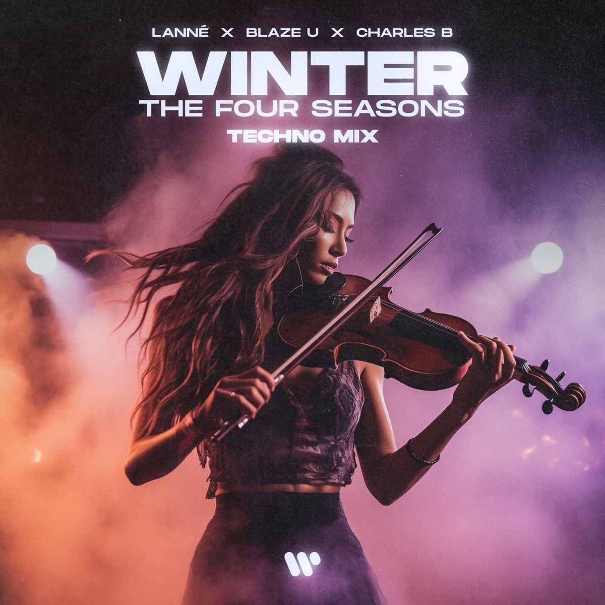 Winter (The Four Seasons) [Extended Techno Mix] - Single by LANNÉ, Blaze U & Charles B album cover