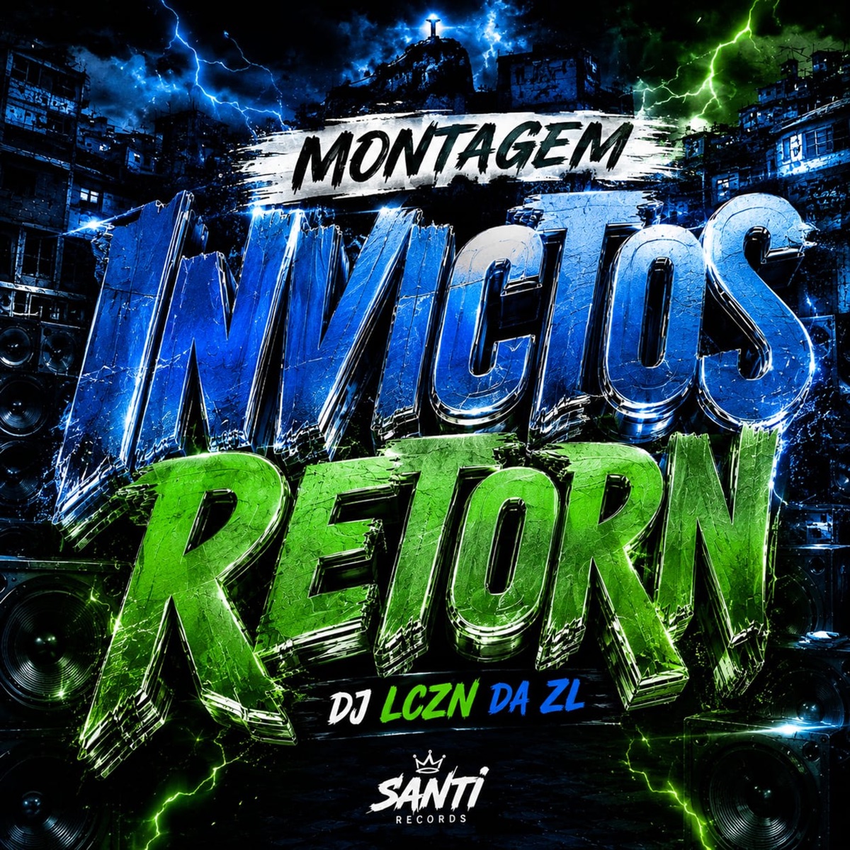 Montagem Invictos Retorn - Single by Santi Divulga & DJ LCZN DA ZL album cover