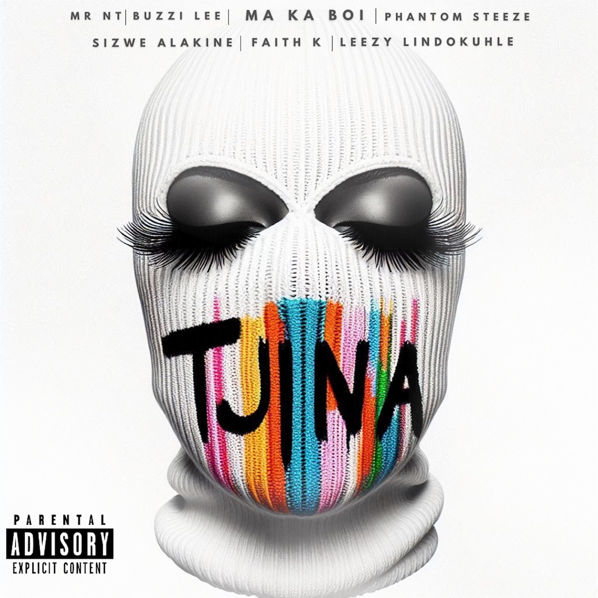 Tjina (feat. Mr NT, Buzzi Lee & Leezy lindokuhle) - Single by Ma Ka Boi, Sizwe Alakine, Faith K & Phantom Steeze album cover