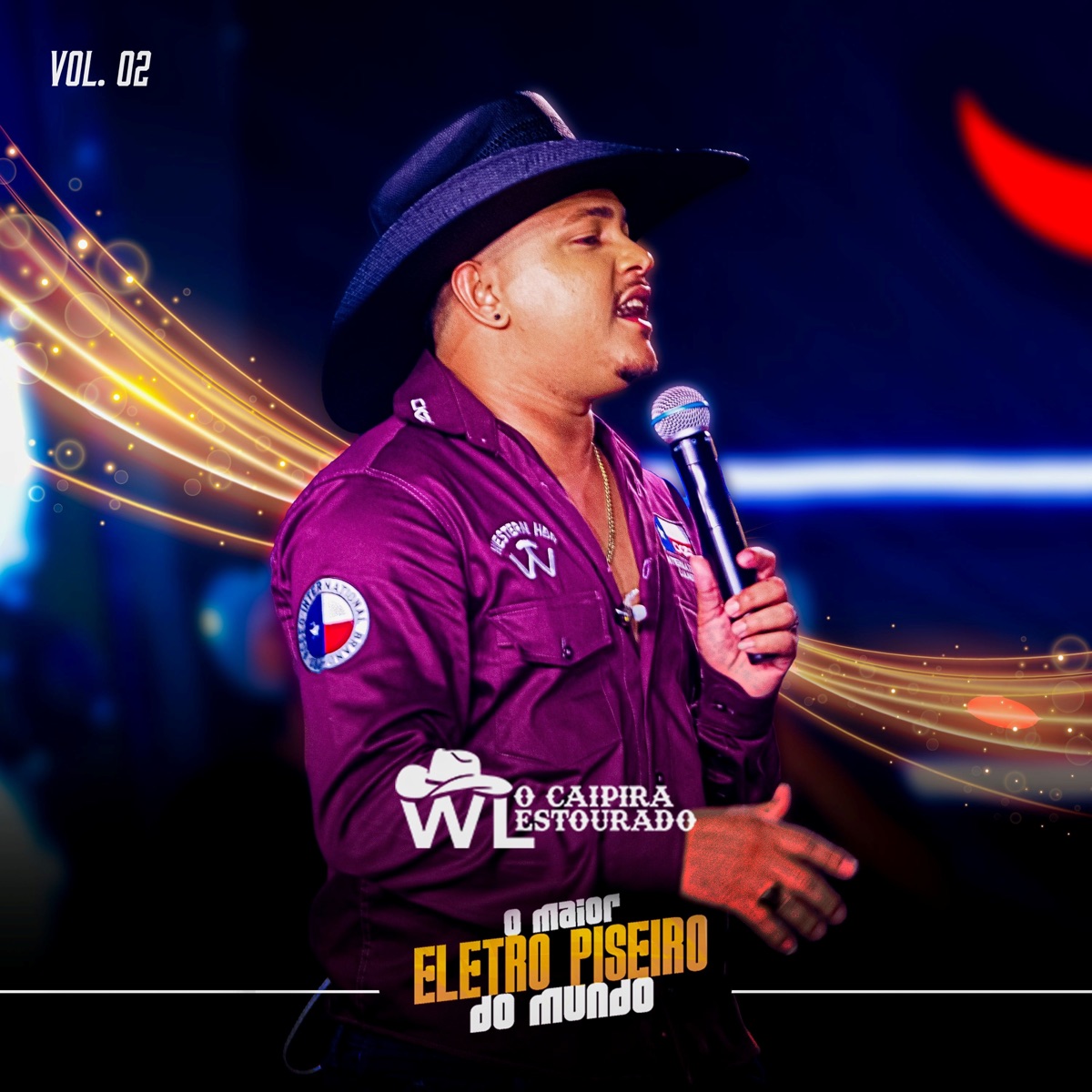 O Maior Eletropiseiro do Mundo Vol. 2 (Eletropiseiro) by WL O Caipira Estourado album cover