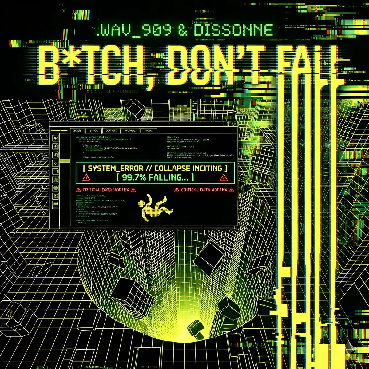 Bitch, Don't Fall - Single by .wav_909 & Dissonne album cover