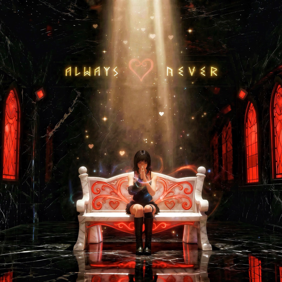 Alwaysnever - Single by RicoRizzy, Guille Beatz & Jay Demon album cover