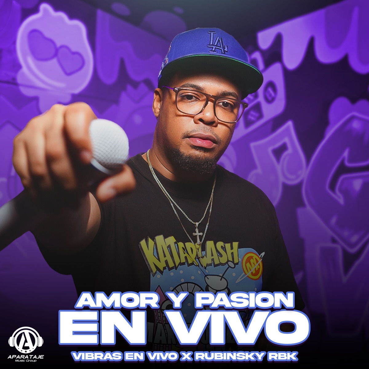 Amor y Pasión (En Vivo) - Single by Vibras En Vivo & Rubinsky RBK album cover