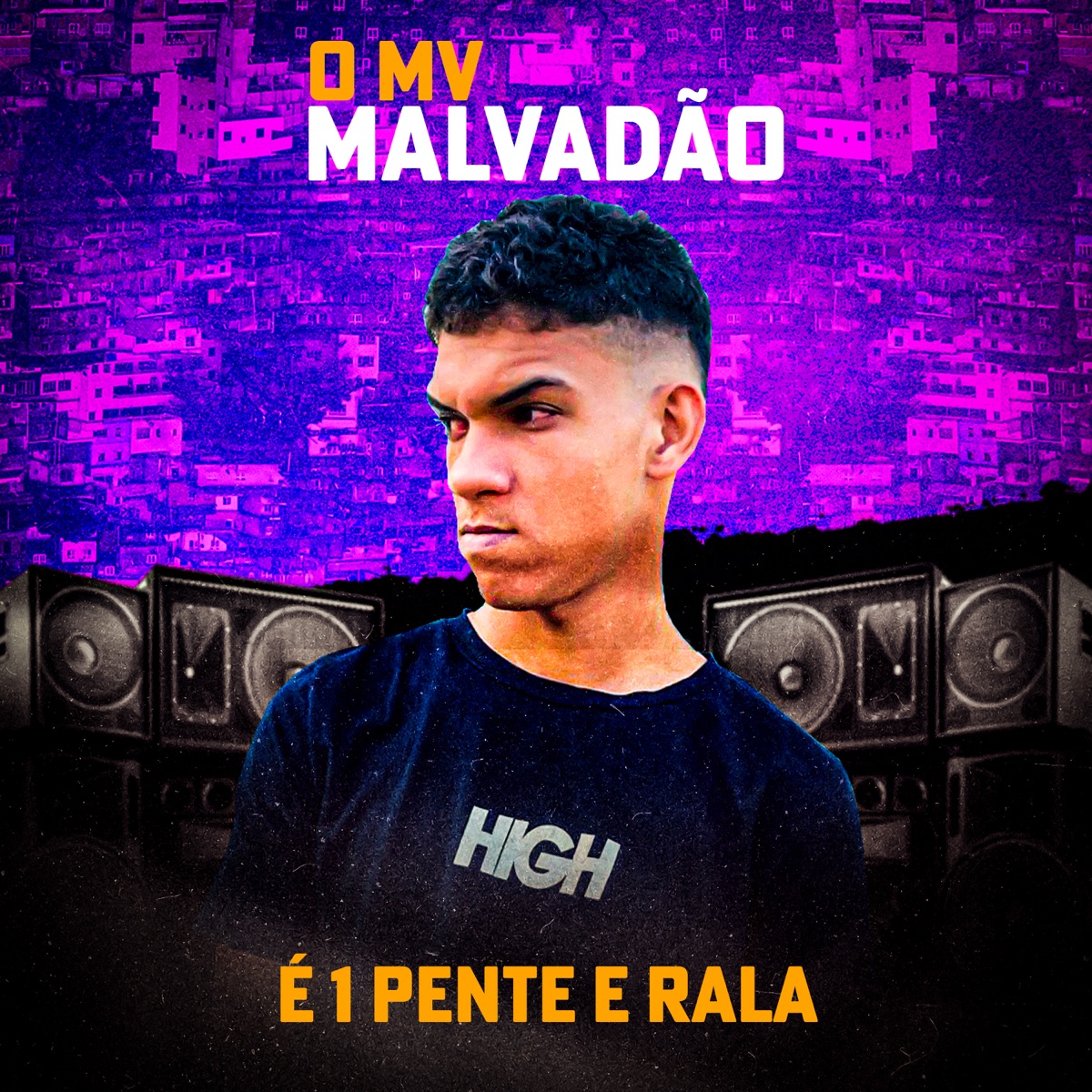 É 1 Pente e Rala (feat. MC GW) - Single by O Mv Malvadão & DINIZ album cover