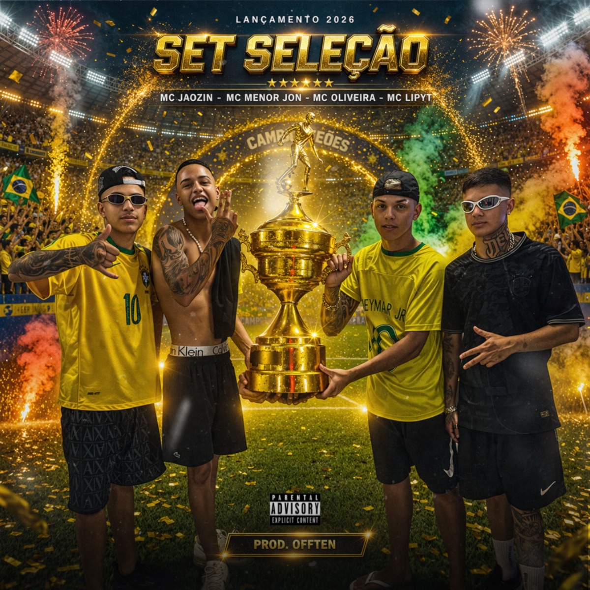 Seleção (feat. Mc Lipyt) - Single by MC Oliveiraa, Mc Menor Jon, Mc Jãozin & Offten album cover