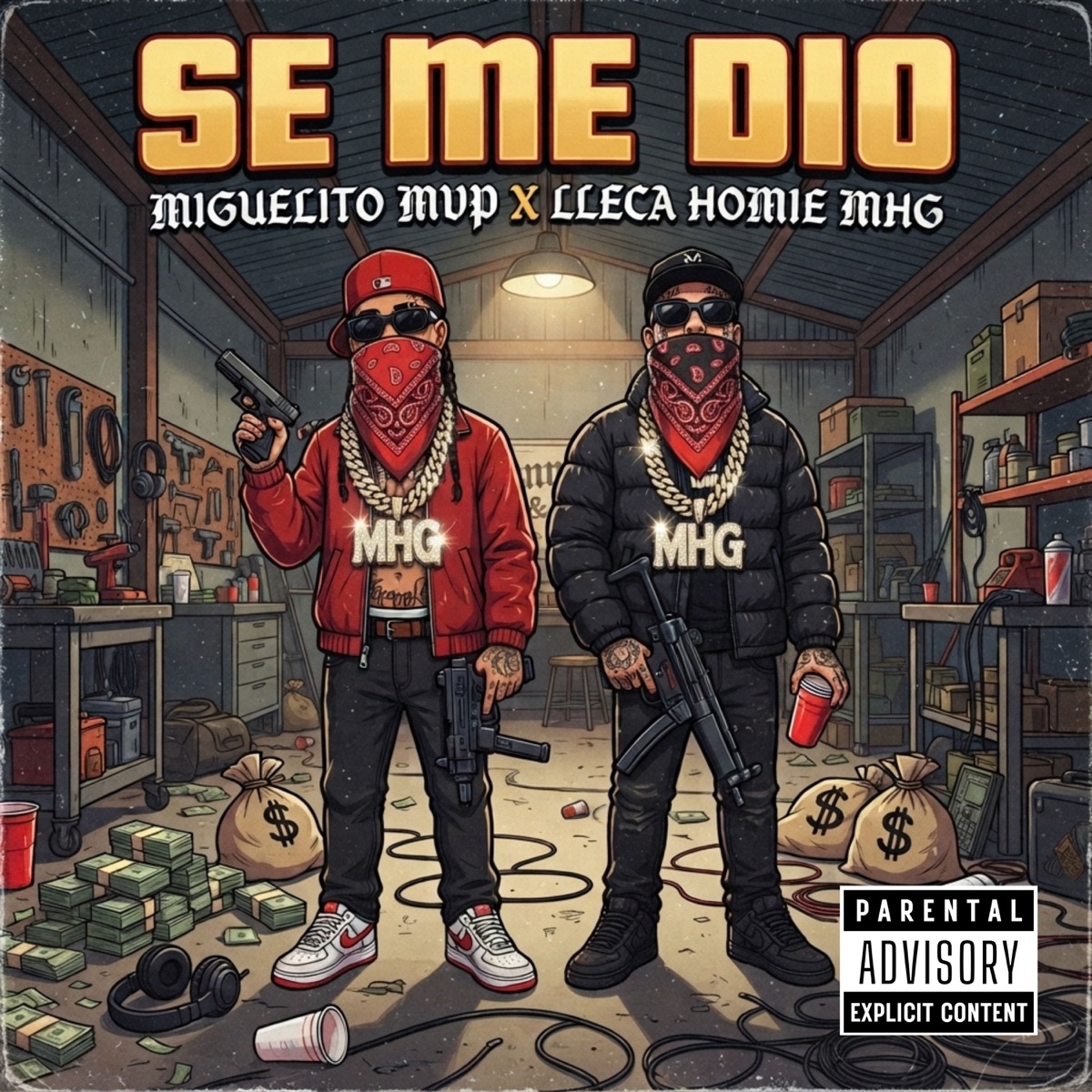 Se Me Dio - Single by Miguelito MVP & Lleca Homie MHG album cover