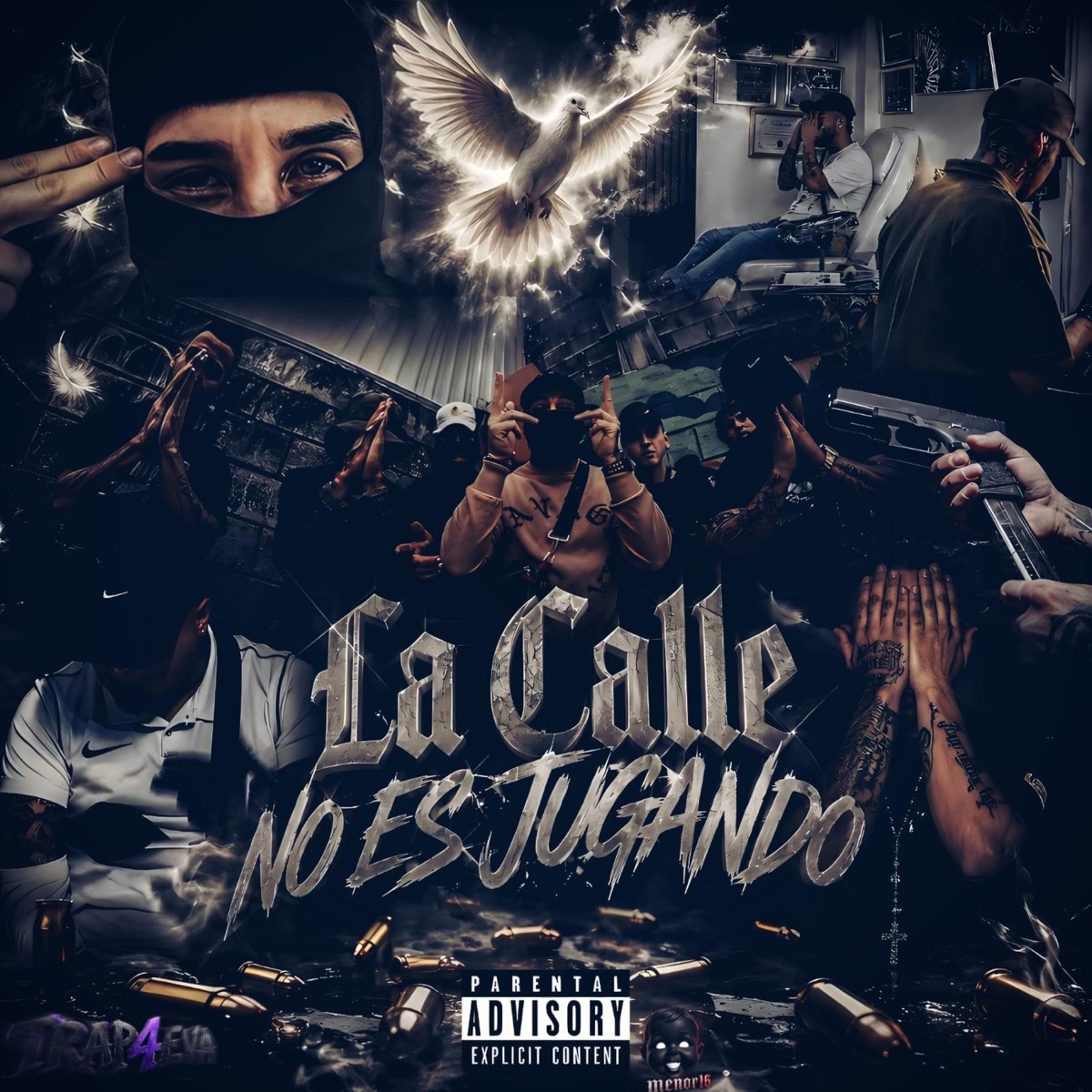 La calle no es jugando (feat. Merry Gang & Damian MP) - Single by GUEVARA LA5 album cover