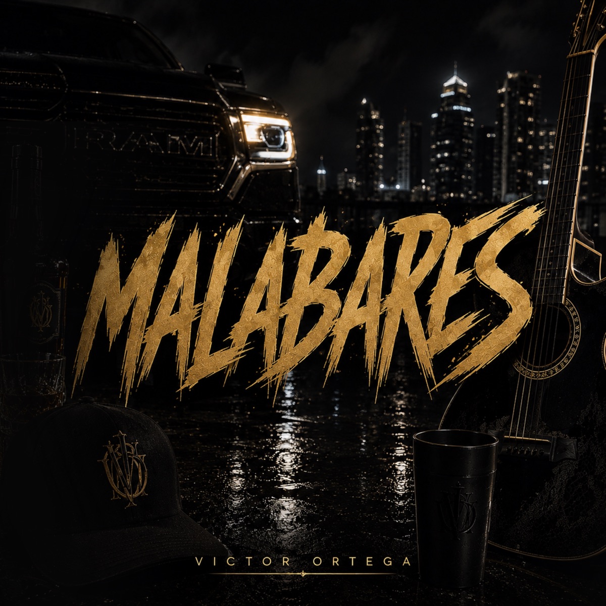 Malabares (En Vivo) - Single by Victor Ortega album cover