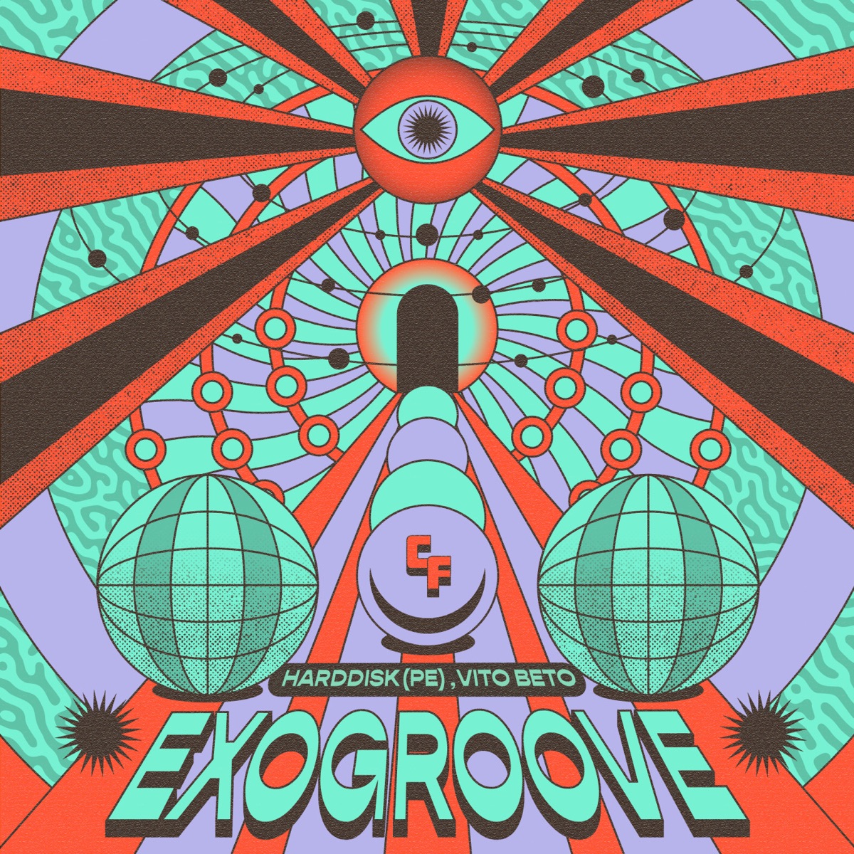 ExoGroove - Single by Vito Beto & HardDisk (PE) album cover