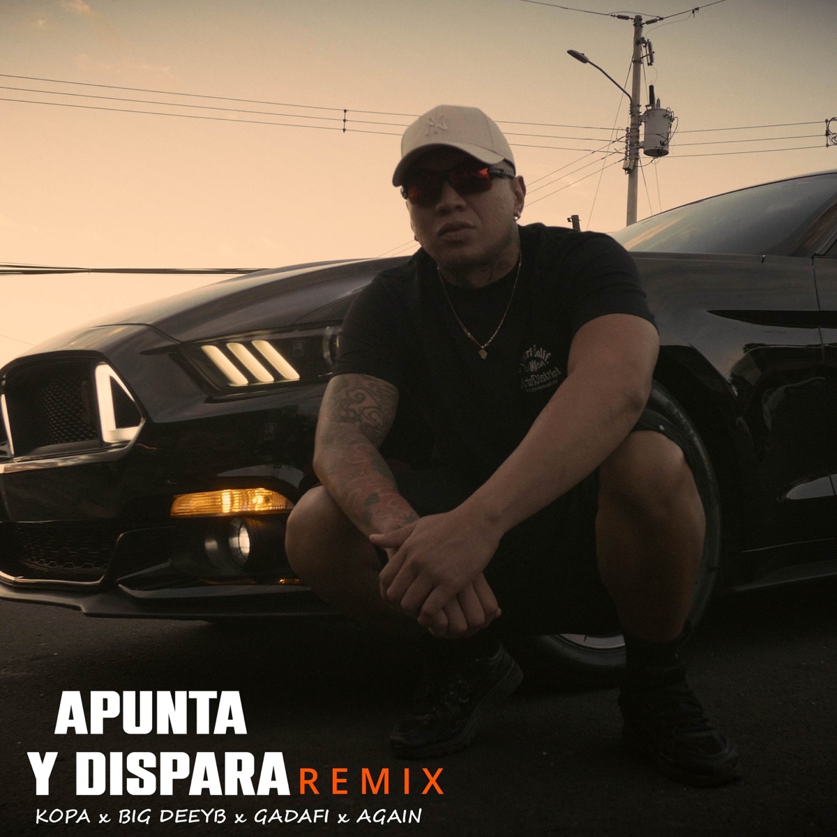 Apunta y Dispara (Remix) [feat. Big Deeyb] - Single by Kopa, Gadafi & Again album cover