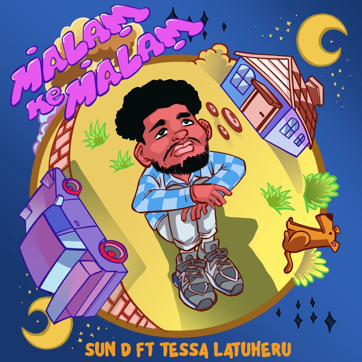 Malam Ke Malam (feat. Tessa Latuheru) - Single by Sun D album cover