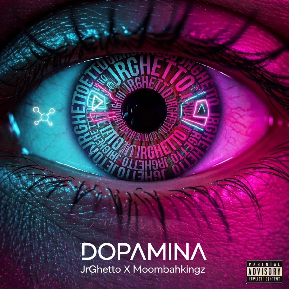 Dopamina - Single by JrGhetto & MoombahKingz album cover