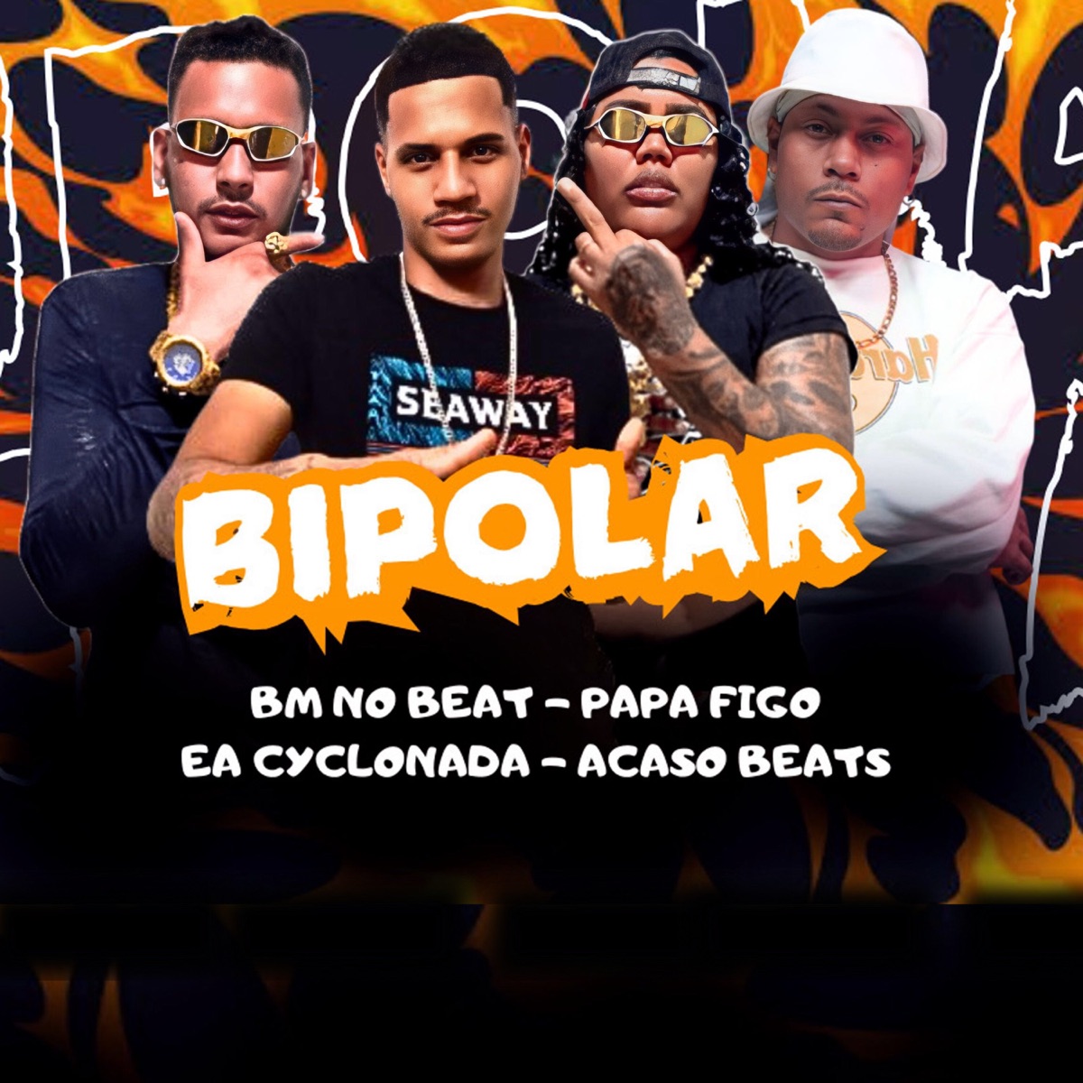 Bipolar (feat. Papa Figo) - Single by BM NO BEAT, Acaso Beats & Ea Cyclonada album cover