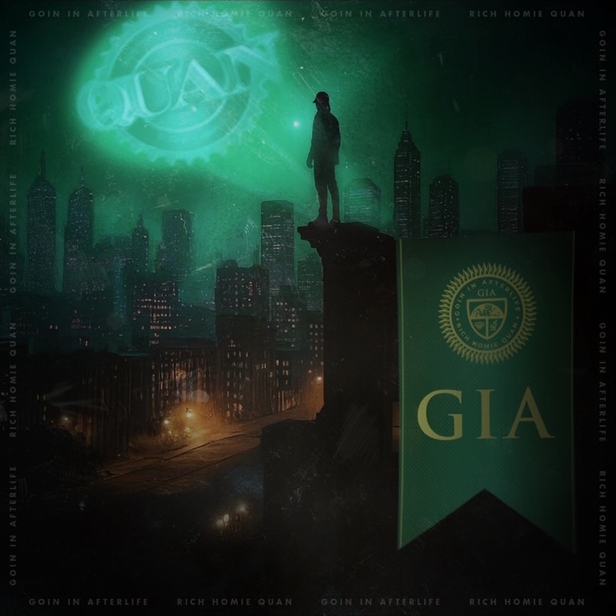GIA : Going In Afterlife by Rich Homie Quan album cover artwork