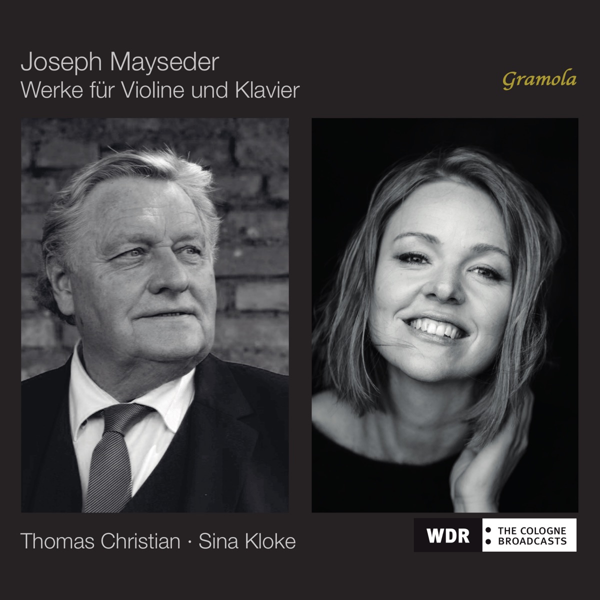 Mayseder: Works for Violin & Piano by Thomas Christian & Sina Kloke album cover