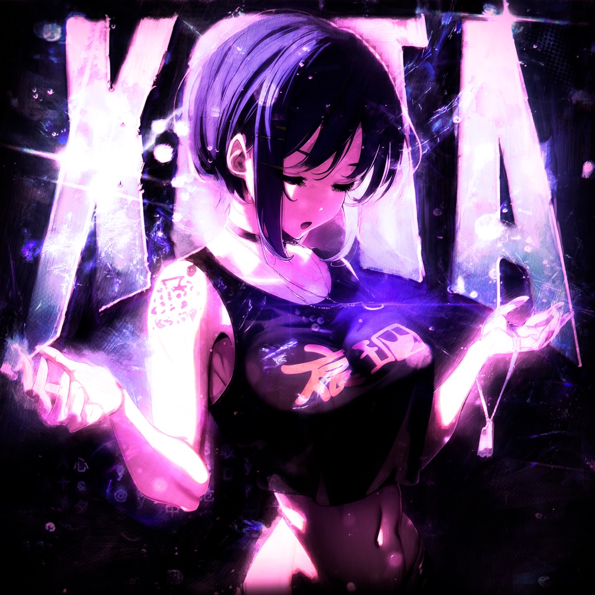 XOTA - EP by n0luv, Kuantum & DVC album cover