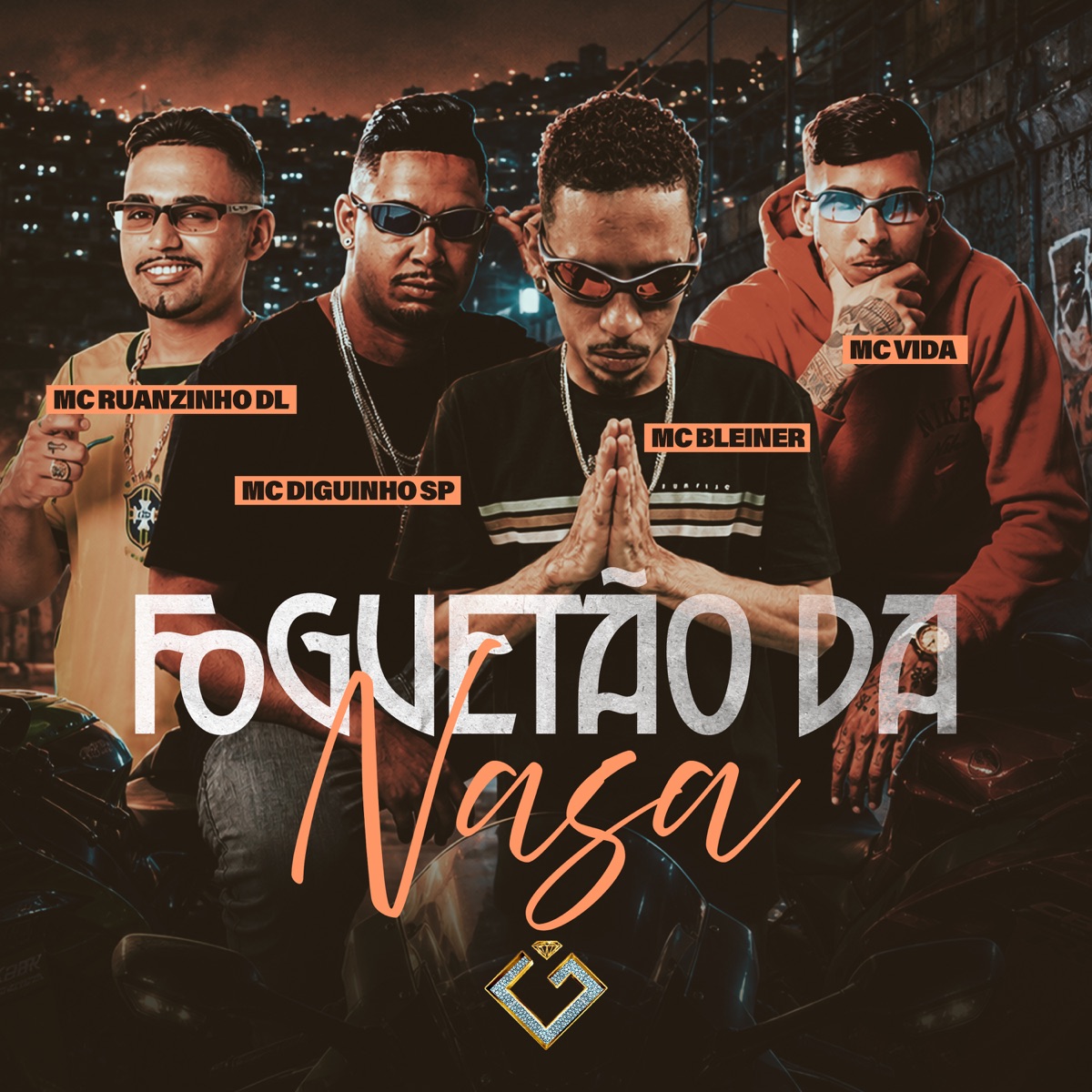Foguetão da Nasa (feat. MC RUANZINHO DL) - Single by Mc Vida, mc diguinho sp & MC Bleiner album cover