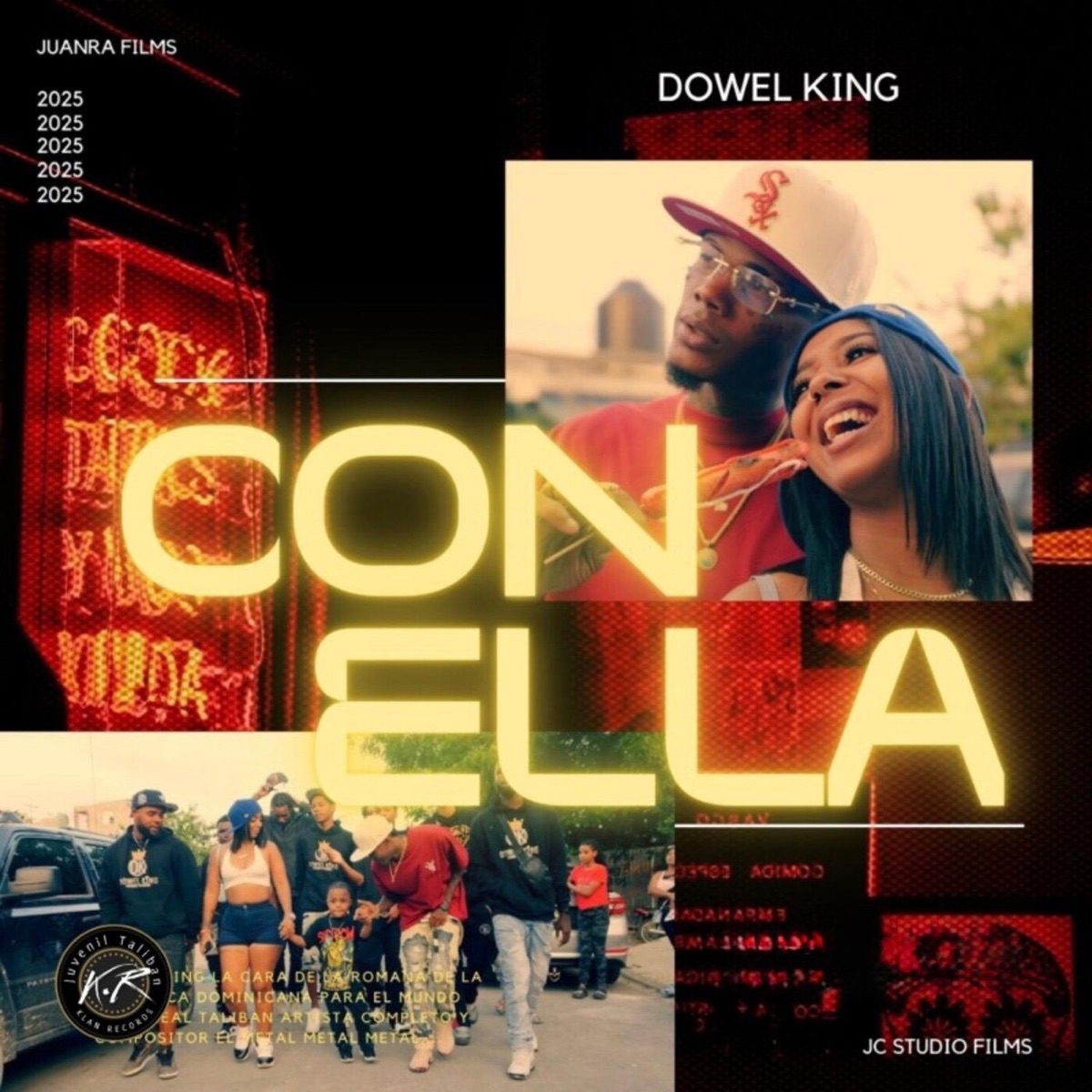 Con Ella - Single by Dowel King album cover