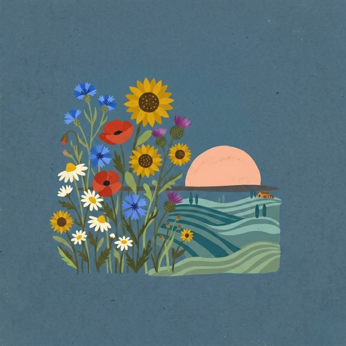 Sunlit Fields - Single by Paradise Pulse & Rato album cover