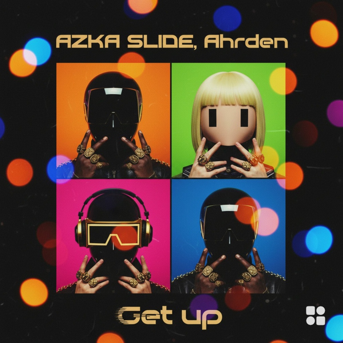 Get Up - Single by AZKA SLIDE & Ahrden album cover