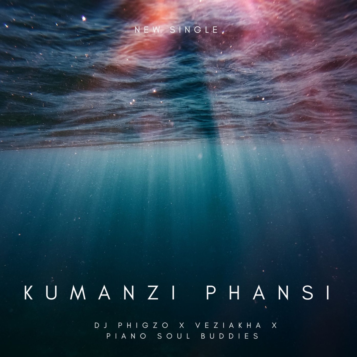 Kumanzi Phansi - Single by DJ Phigzo, VeziAkha & Piano Soul Buddies album cover