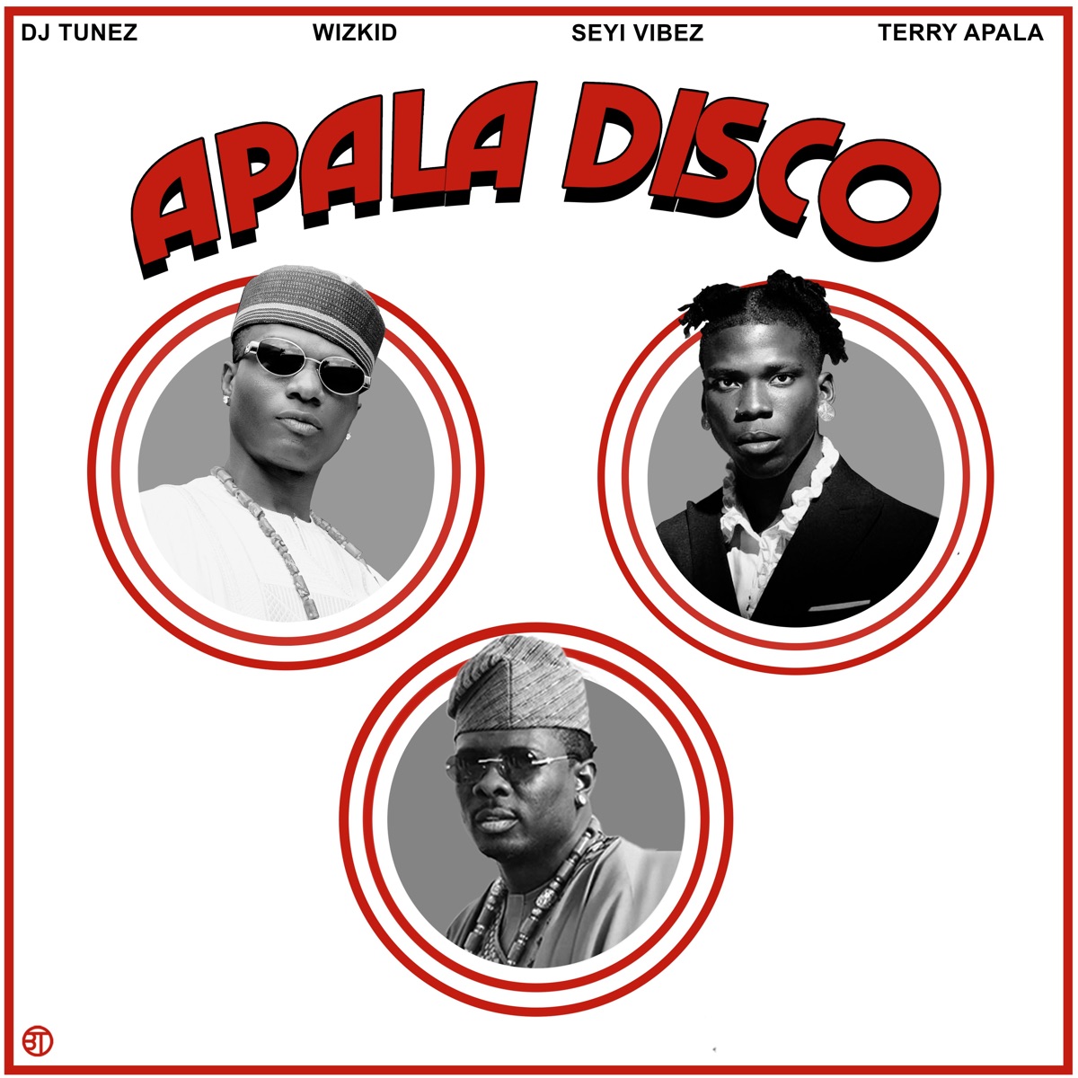 Apala Disco (feat. Wizkid, Seyi Vibez & Terry Apala) [Remix] - Single by DJ Tunez album cover