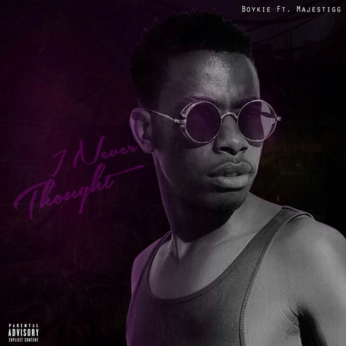 I Never Thought (feat. Majestigg) - Single by Boykie album cover