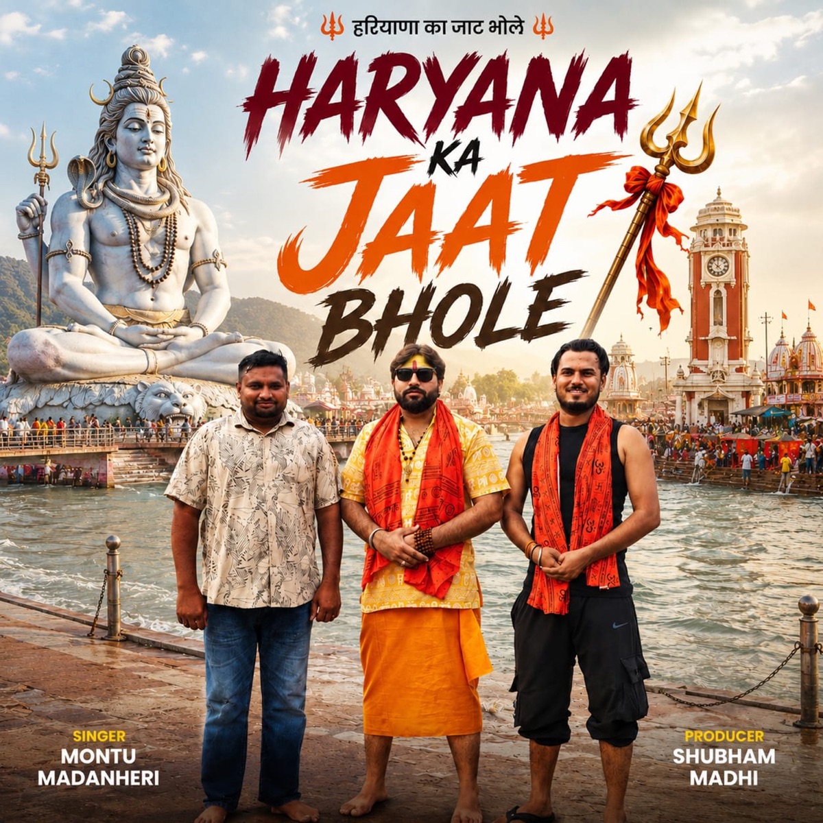 Haryana Ka Jaat Bhole - Single by Montu Madanheri album cover