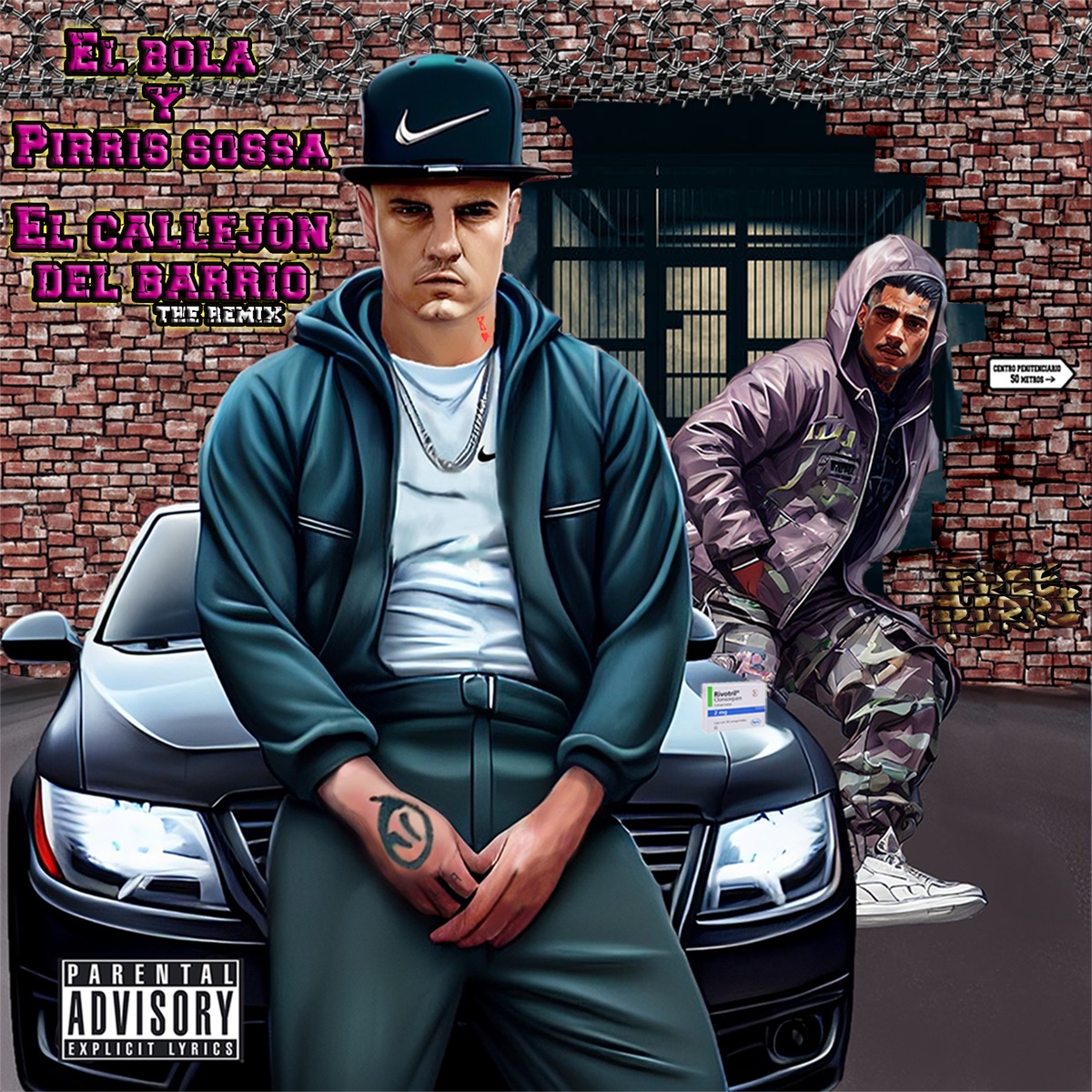 El Callejón del Barrio (Remix) - Single by El Bola, Pirris Sosa & Beat Freestyle Hiphop album cover