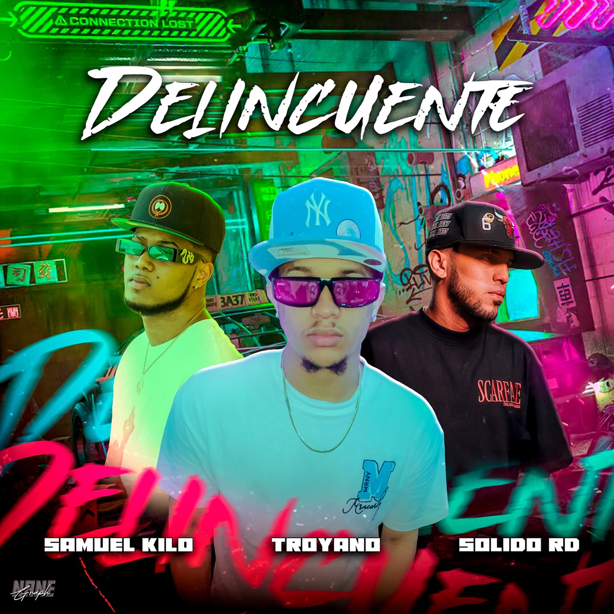 Delincuente - Single by Solido Rd, Troyano & Samuel Kilo album cover