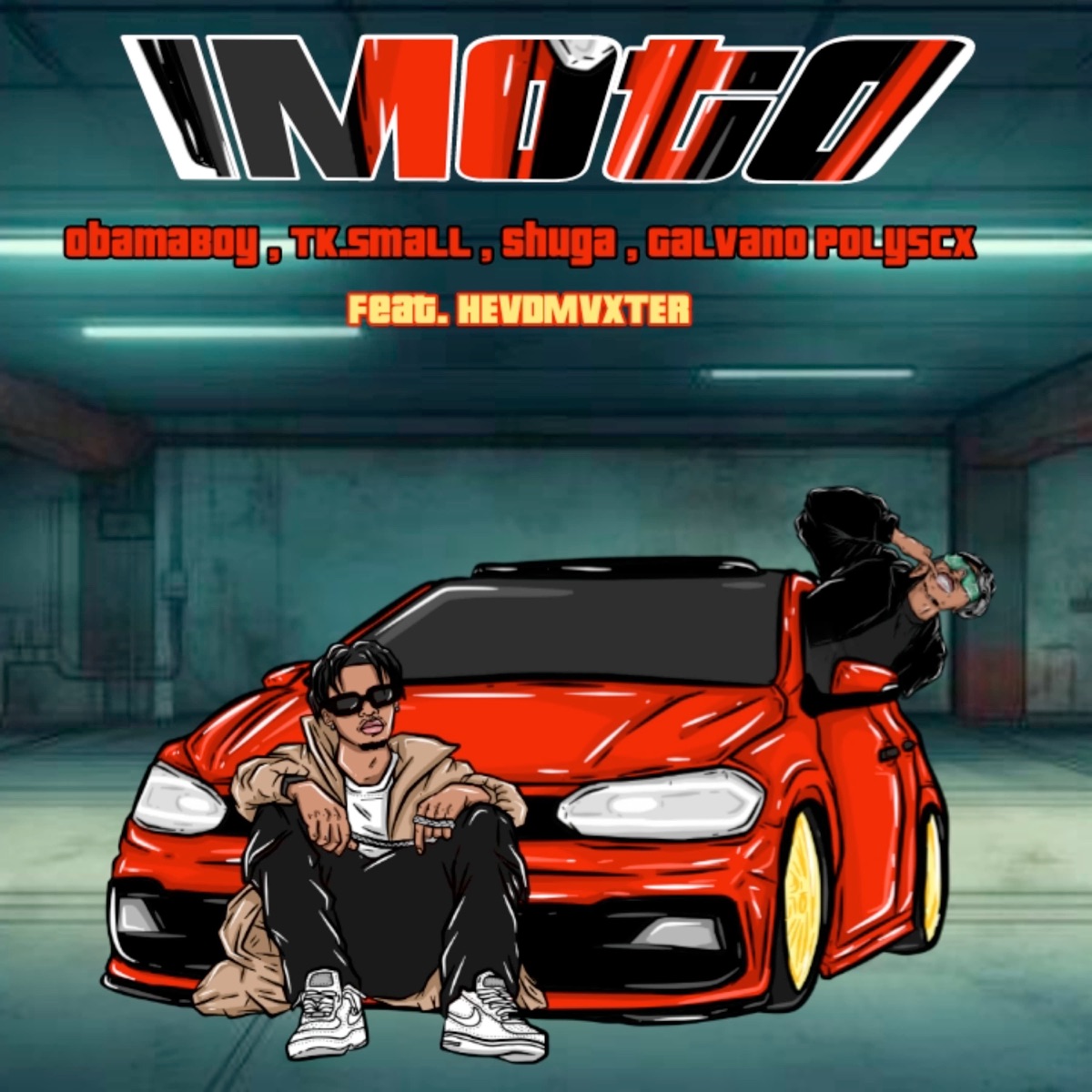 Imoto (feat. HEVDMVXTER) - Single by ObamaBoy, Tk.Small, Shuga & Galvano Polyscx album cover