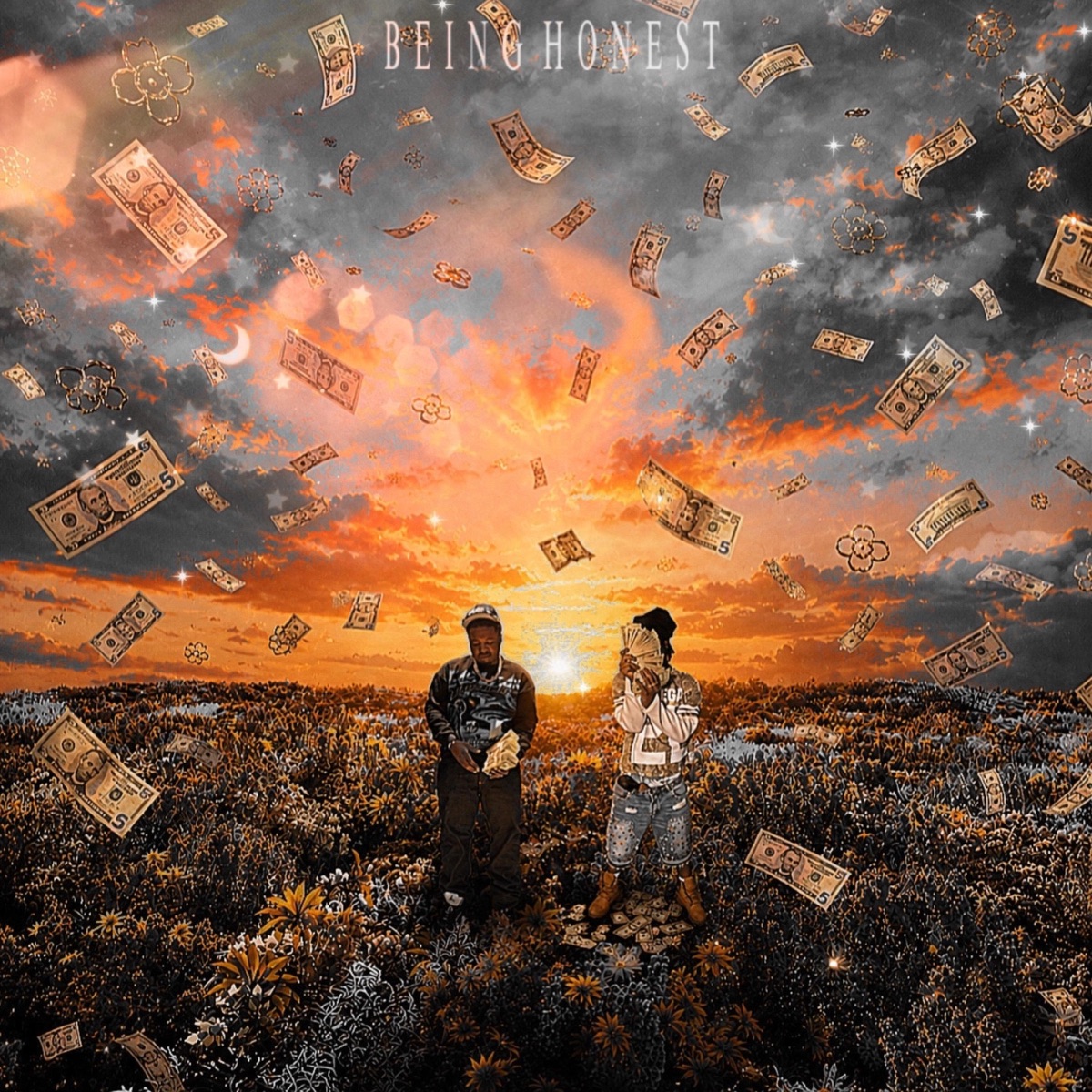 Being honest (feat. Fatt smaxk) - Single by 6simmie album cover
