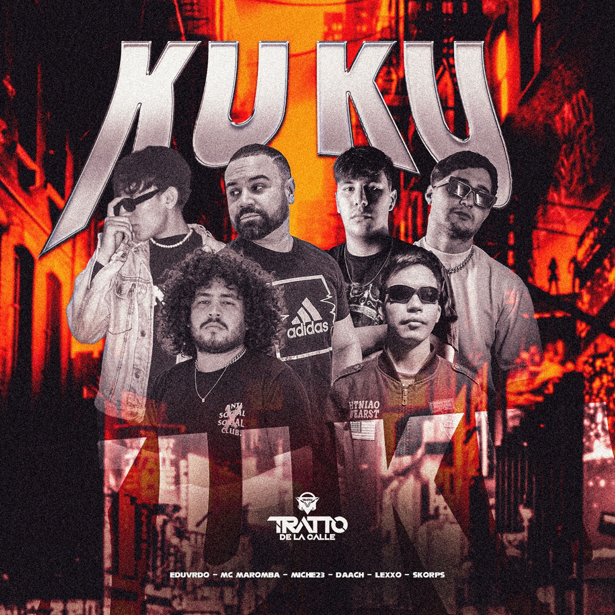 Ku Ku (feat. Skorps, Miche23, Mc Maromba & Lexxo) - Single by DAACH, EDUVRDO & TRATTO DE LA CALLE album cover