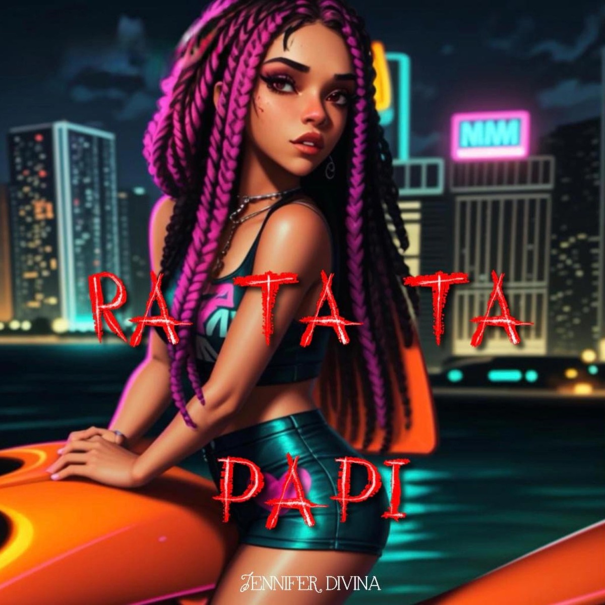 RA TA TA PAPI - Single by Jennifer divina album cover