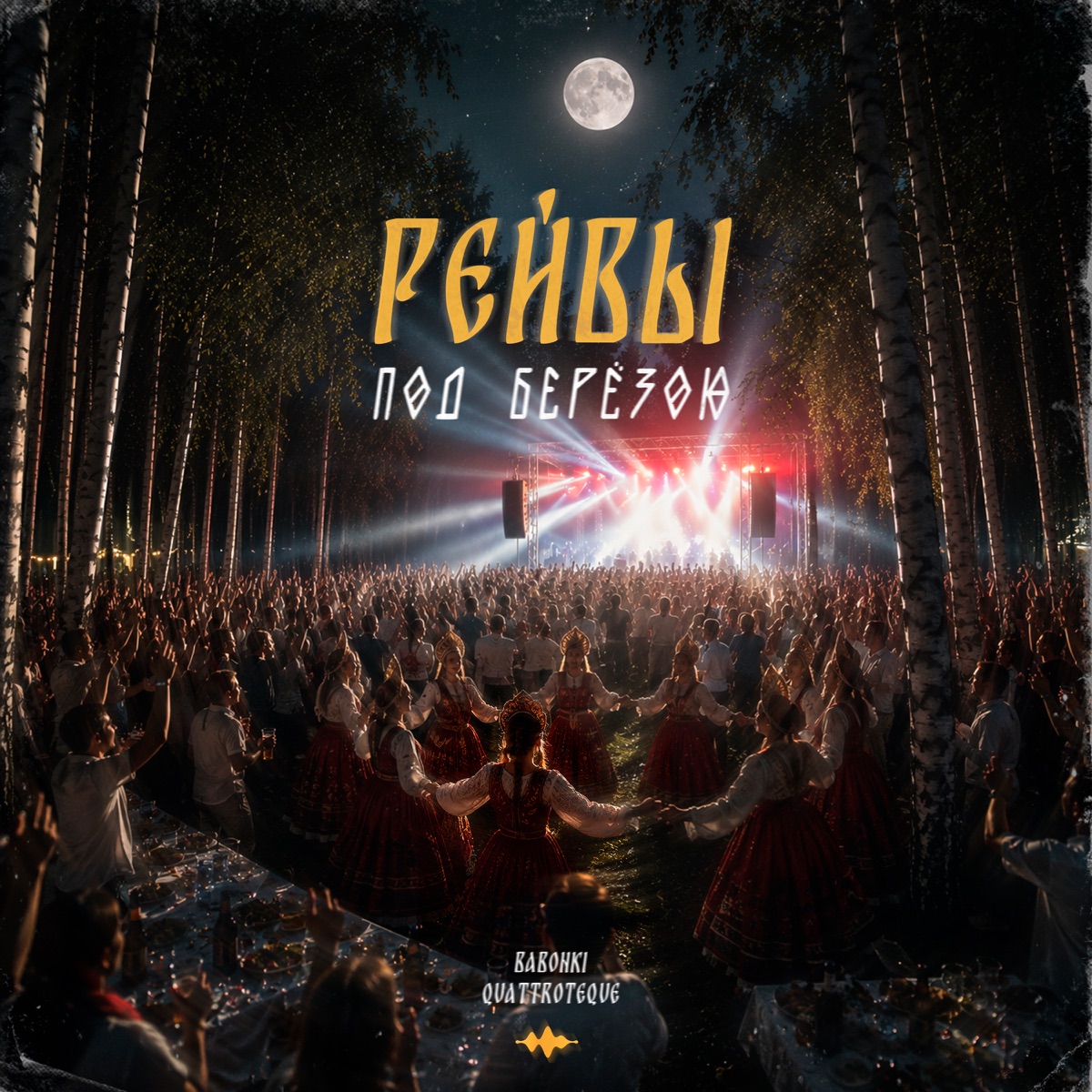 Рейвы под берёзою - Single by BABONKI & QUATTROTEQUE album cover