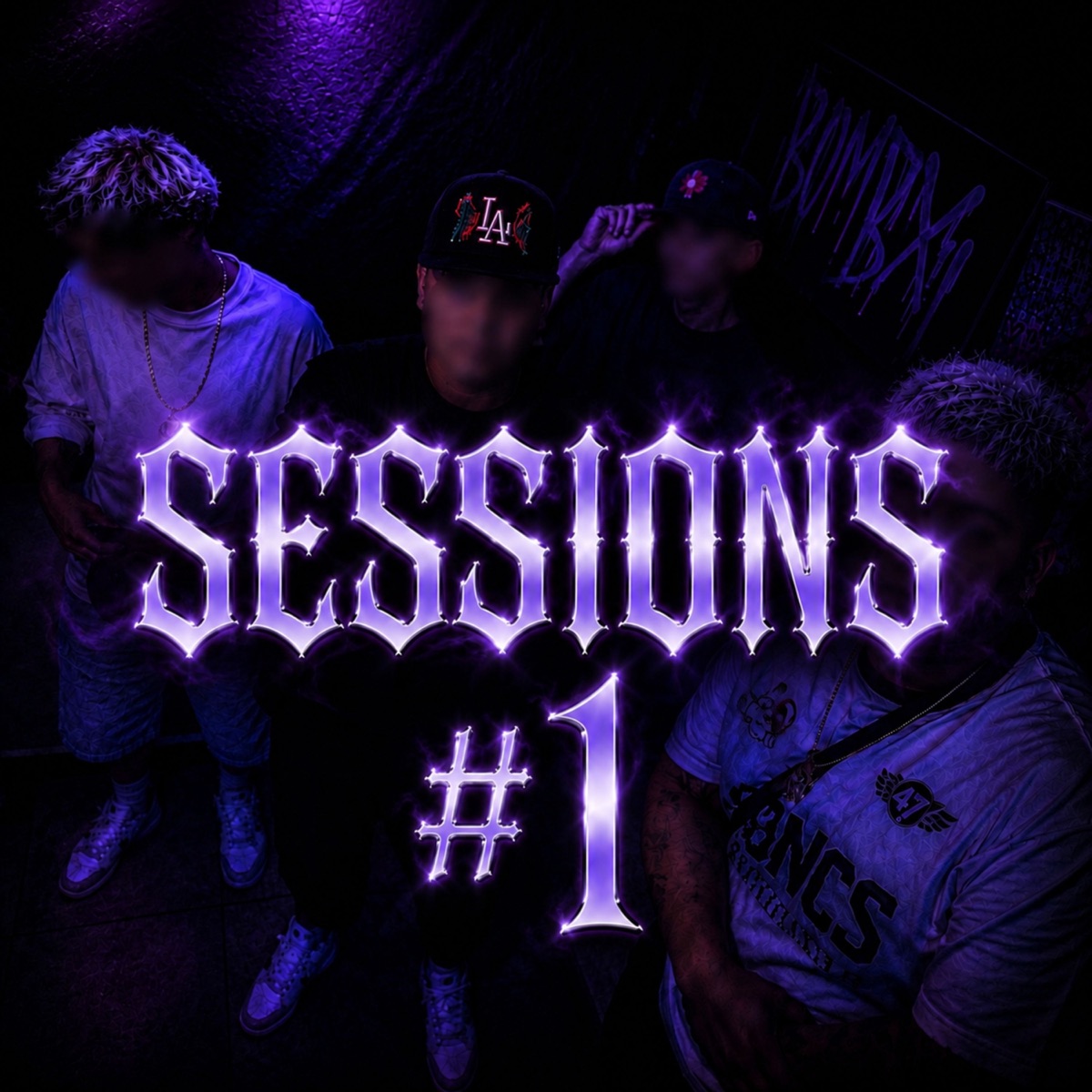 Sessions #1 (feat. LaCueva, Pocket YB, whosyourdaddv, Jailevnn & VA VY LESTAT) - Single by LAWAVE MX album cover