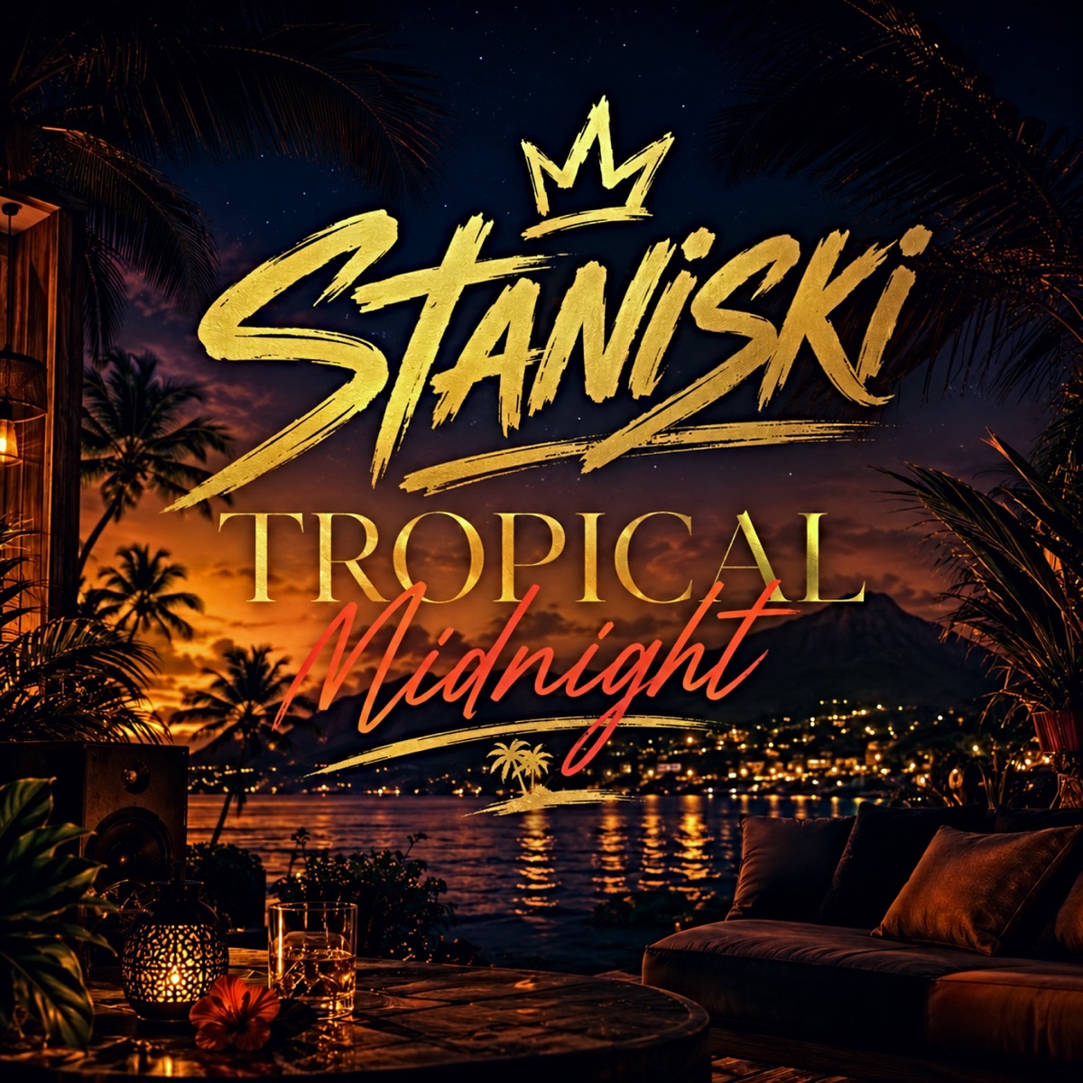 Tropical Midnight - Single by Staniski album cover