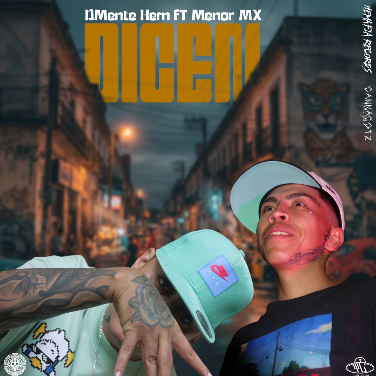 Dicen (feat. El Menor Mx) - Single by Dmente hem album cover