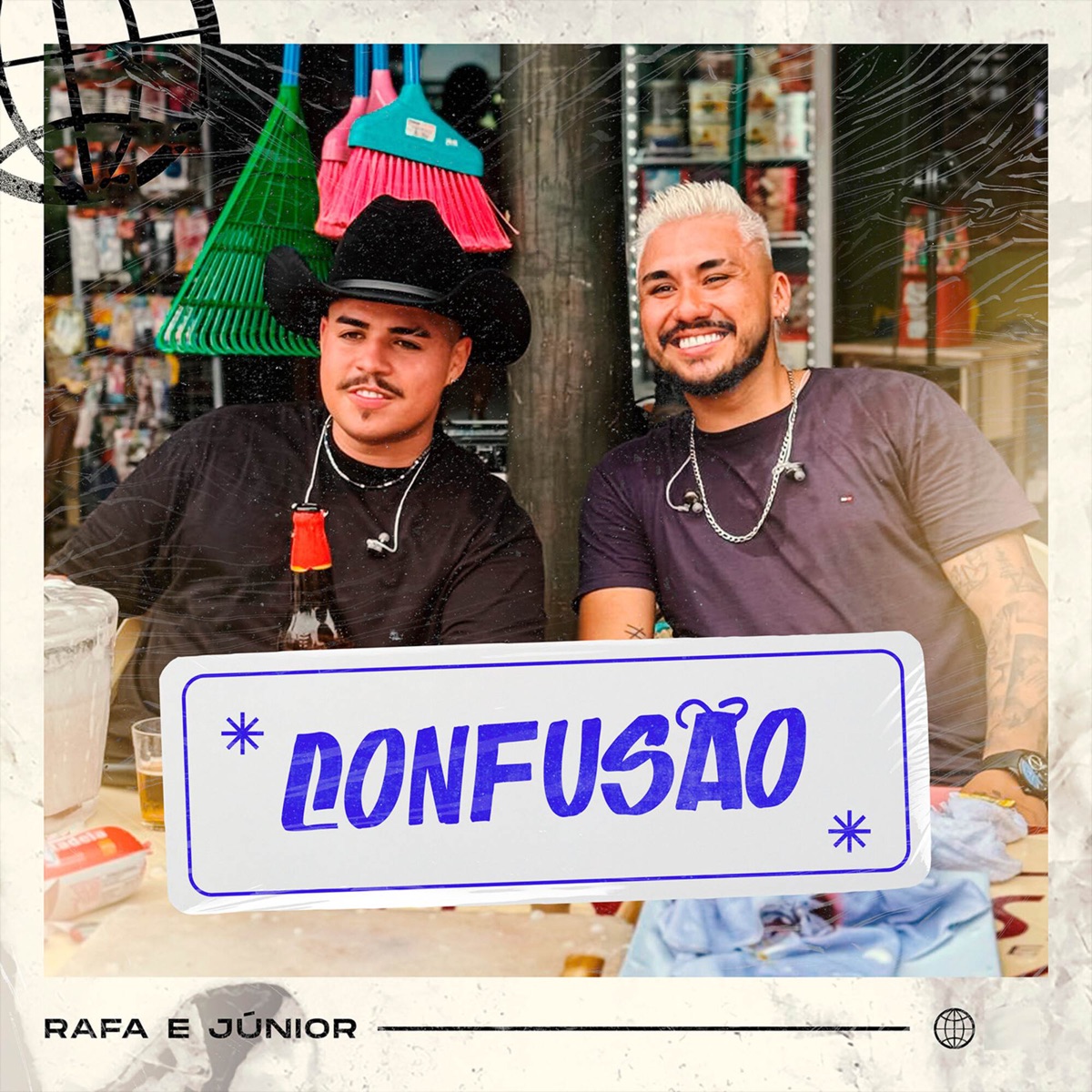 Confusão (Na Bebura, Ao Vivo) - Single by Rafa e Junior album cover