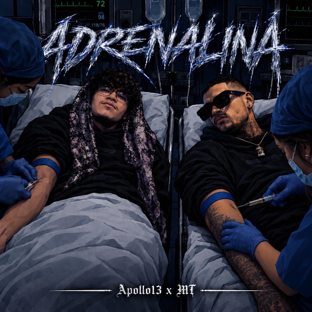 Adrenalina (feat. MT.Olacua) - Single by ApolloBoy13 album cover
