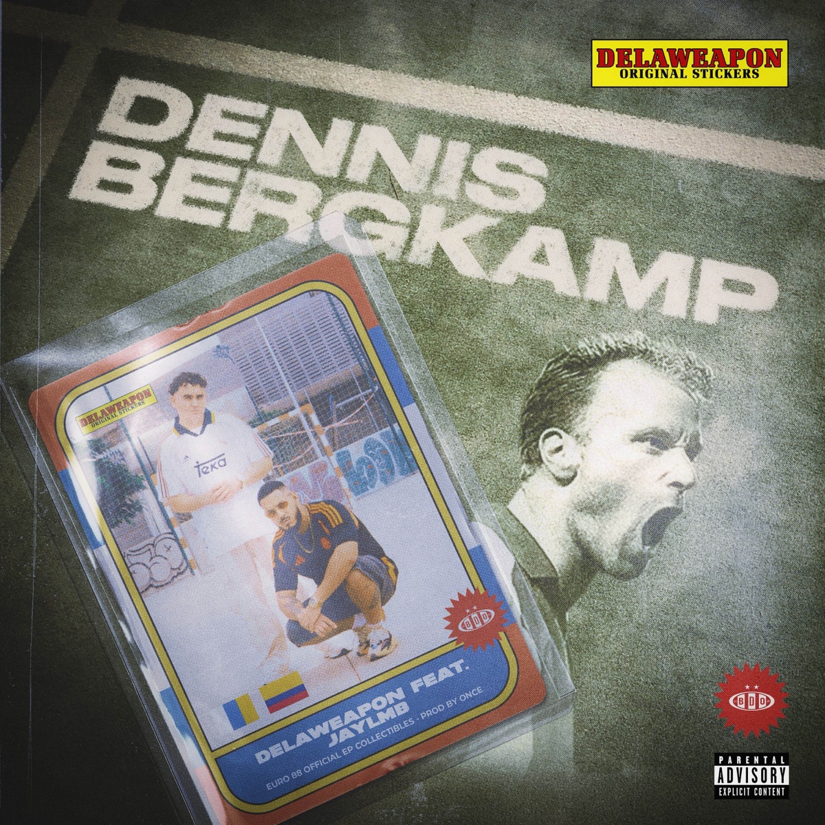 DENNIS BERGKAMP - Single by Delaweapon, once & Jaylmb album cover