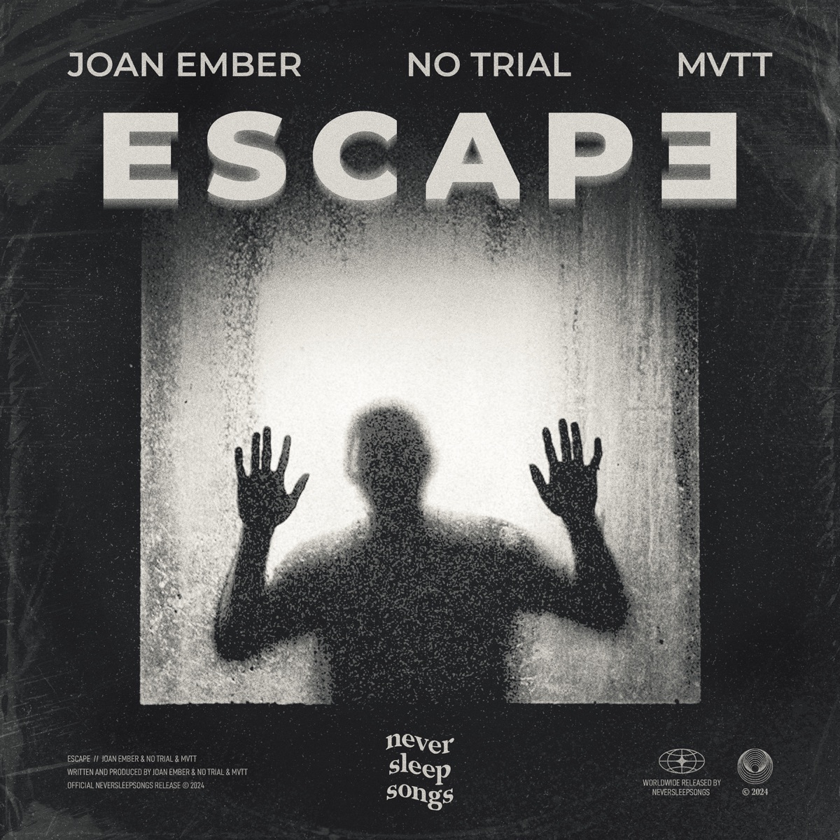 Escape (feat. NeverSleepSongs) - Single by Joan Ember, No Trial & MVTT album cover