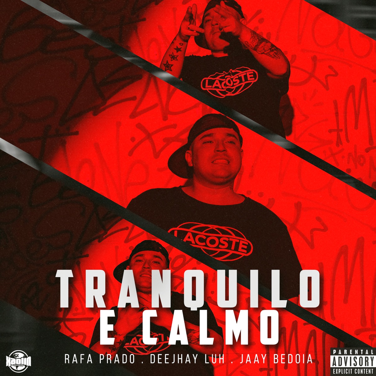 Tranquilo e Calmo - Single by Rafa Prado, DeejhaY Luh & Jaay Bedoia album cover