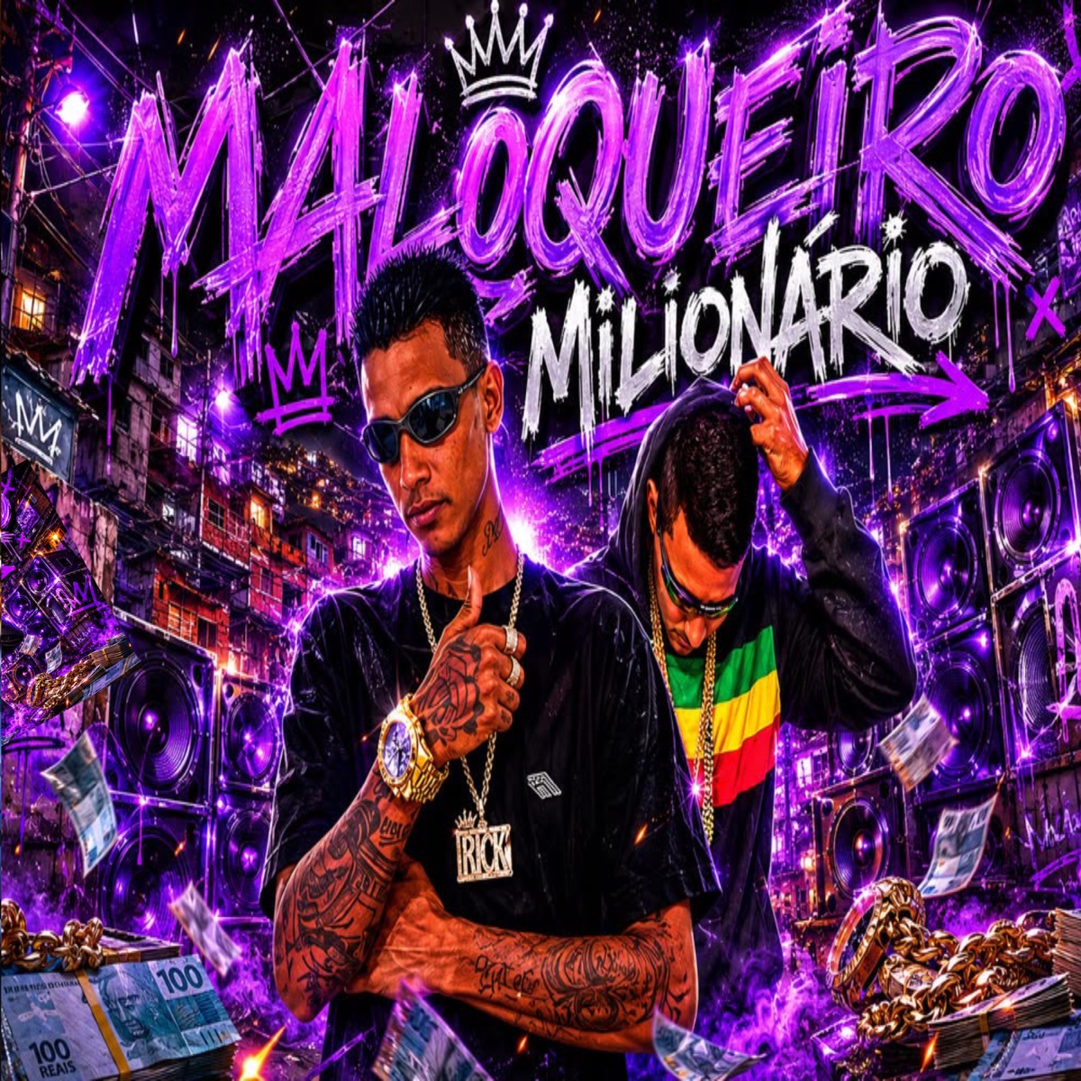 Maloqueiro Milionário - Single by Rick PH album cover