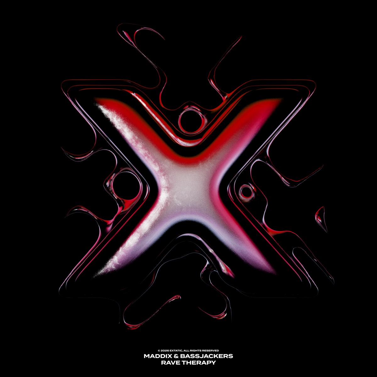 Rave Therapy - Single by Maddix & Bassjackers album cover