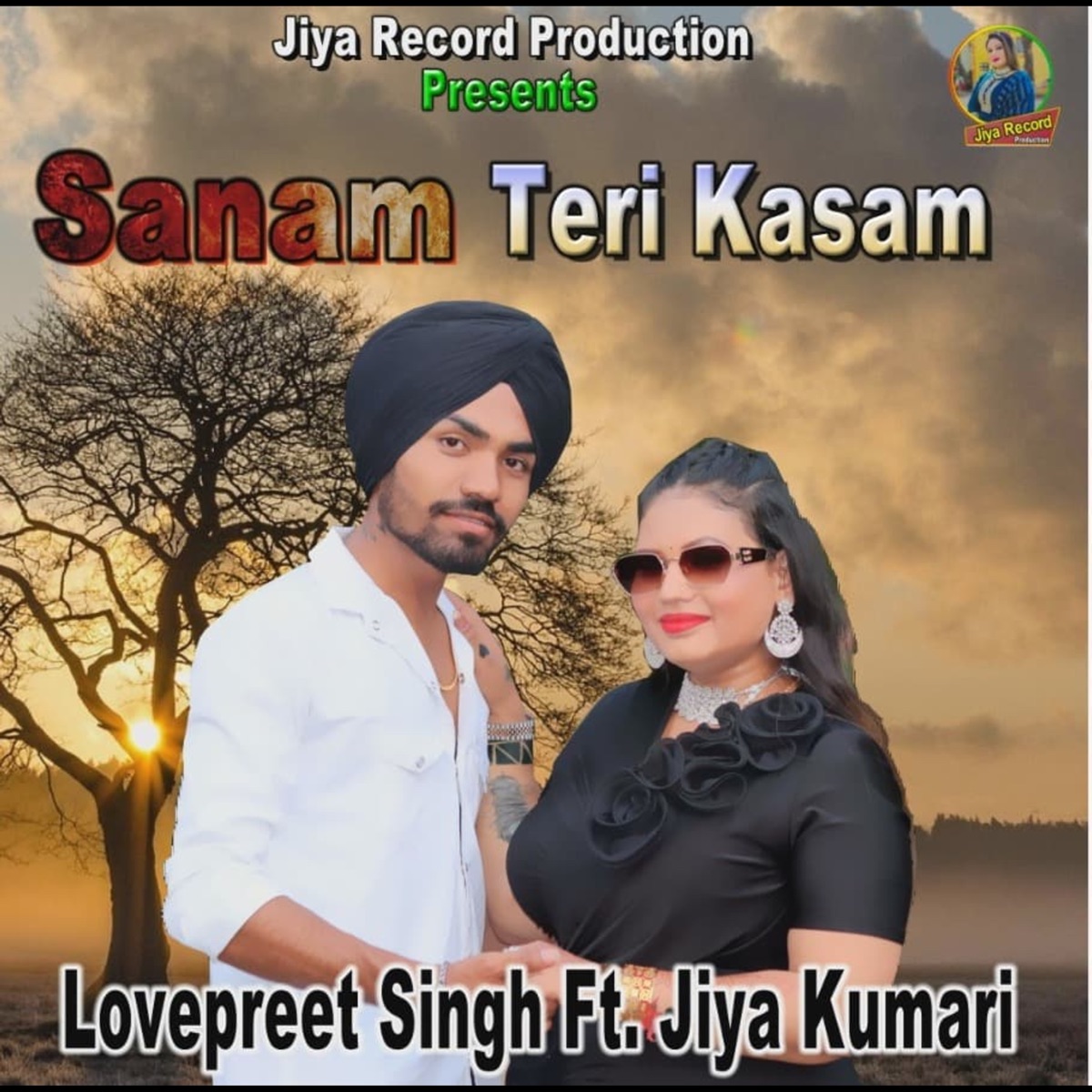 Sanam Teri Kasam (feat. Jiya Kumari) - Single by Lovepreet Singh album cover