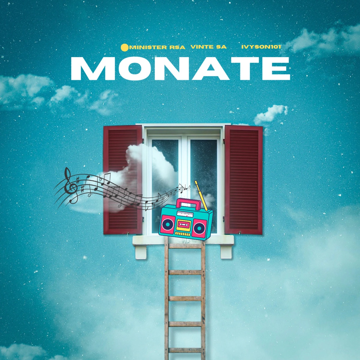 Monate - Single by Vinte SA, M.I.B Minister RSA & IVYSON101 album cover